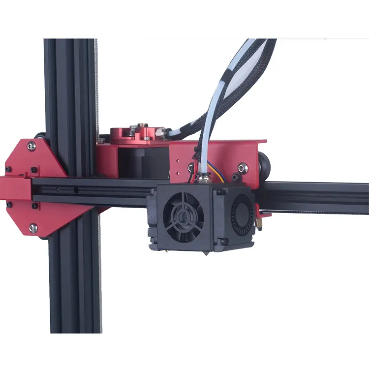 Profile X Axis Synchronous Belt Stretch Straighten Tensioner Custom CNC Machining 3D Concrete Printer Parts
