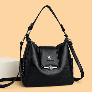 New Fashion Designer Crossbody Bags High Quality PU <b>Leather</b> Shoulder Messenger Bag Casual Totes Luxury Women Handbags and <b>Purses</b> - Product Image 1
