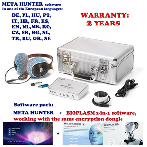 เครื่องสแกนเนอร์ 3 มิติ รุ่น Meta Hunter 4025 NLS Bioresonance Therapy เวอร์ชั่น 2026 คุณภาพดี + ซอฟต์แวร์ Bioplasm 2 in 1 - Product Image 2