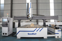 Routeur CNC à 4ème axe ATC 1325 2030 2040 1530, machine de gravure 3D en bois avec axe rotatif pour la conception de portes en bois