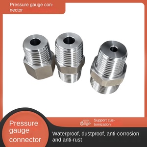 Thép không gỉ 304/316 đo áp suất Adapter với bên trong và bên ngoài dây 304/316 Adapter Reducer cụ bộ phận & phụ kiện - Product Image 5