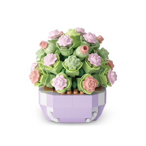 Flower Basket Building <b>Block</b> Set JML-78 For Girls Age 5 7 Years Nature Theme Construction Toy Gift - Product Image 5