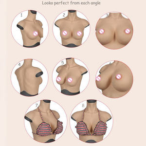 ชายหญิงหน้าอกปลอมซิลิโคนเทียมหน้าอกเทียมสําหรับคอสเพลย์หญิงชุดข้ามเพศ - Product Image 3