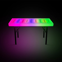 Table de piano interactive à détection tactile LED d'intérieur de style moderne pour les boîtes de nuit, les événements, les familles et les bars Éclairage intelligent CC