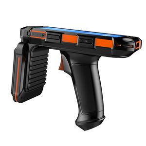 เครื่องอ่านมือถือ5.5นิ้วแอนดรอยด์13 RFID 8000mAh ระยะยาว UHF PDA พร้อมเครื่องอ่านบาร์โค้ดเลเซอร์เครื่องสแกน NFC - Product Image 4