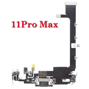 Cable de enchufe trasero de interfaz de carga 11/<span class=keywords><strong>12</strong></span>/11Pro Original para teléfonos móviles Apple, montaje de barra Flexible, función de repuesto negro - Product Image 4