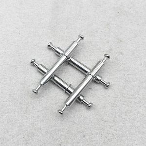 Double-headed Connecting Rod Stainless Steel Silver Furniture Connector <b>Wardrobe</b> Cabinet Assembly <b>Hardware</b> Accessory - Product Image 3
