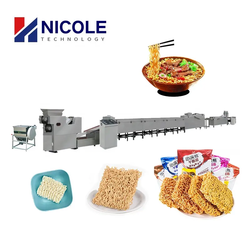 Kommerzielle quadratische und runde Form Fast-Food-Nudeln-Herstellungsmaschine
