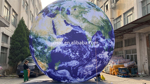 Globo Terráqueo <span class=keywords><strong>Gigante</strong></span> Inflable con Luz para Decoración - Product Image 4