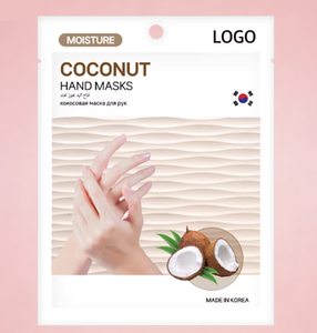 Masque pour les mains à la noix de coco, beauté coréenne, hydratant, adoucissant, réduction des ridules, ODM OEM - Product Image 3