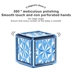 ألعاب تعليمية من نوع جديد من ABS بتخفيضات كبيرة 75 قطعة بناء مغناطيسية بلاستيكية ملونة مجموعات أسعار الجملة - Product Image 5