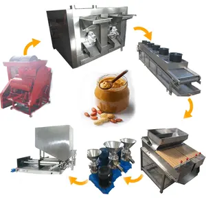 Food Cheap Price Small Commercial Peanut Butter Sesame Paste Tahini Processing Production Line