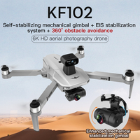 طائرة بدون طيار SF102 KF102Max مع كاميرا احترافية بدقة 4K ومحرك بدون فرش ومحور ثنائي الاستقرار، موديل 2022 بالجملة، مقارنة بـ SG906 908 Max