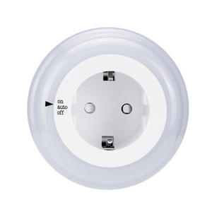 Veilleuse intelligente à capteur de lumière, éclairage mural à économie d'énergie, décoration de maison intelligente avec interrupteur manuel - Product Image 5