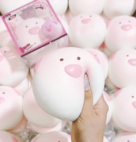 Hachimi Bagel Chien Squishy Slow Rising Squeeze Fidget Soulagement Du Stress En Gros PU Mousse Jouet À Collectionner