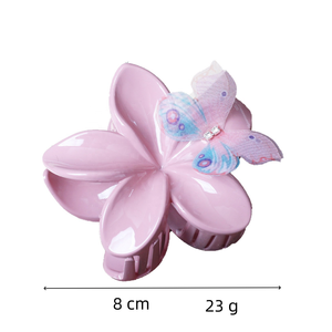 Candy Color Haar klauen clips Plume ria Bauhinia <span class=keywords><strong>PC</strong></span> Blumen simulation Haarschmuck im europäischen und amerikanischen Stil - Product Image 6