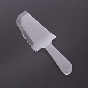 Coltello per torta nuziale monouso e Set di Server in plastica acrilico Cutter per feste tipo di posate - Product Image 3