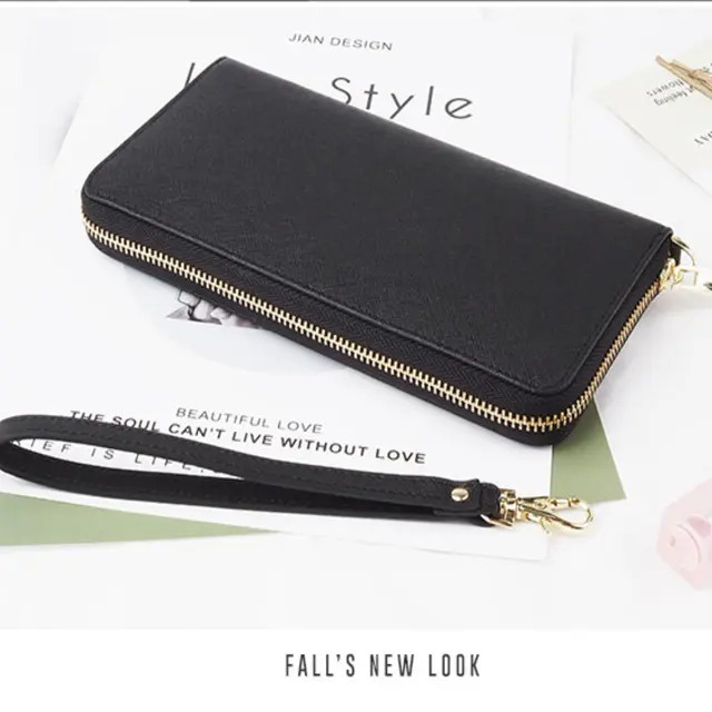 Womens Purses And Wallets Luxury Genuine Leather Wallets Men Real Rfid Clutch Money Slim Card Holder Case Pu For Women Custom Purse