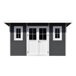 Dễ dàng cài đặt ngoài trời Trung Quốc Gỗ nhựa composite WPC vườn đổ nhà kho lưu trữ ngoài trời tòa nhà vườn - Product Image 5