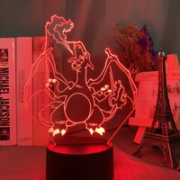 Lampe de chevet LED 3D créative en acrylique, motif camionnette animée pour animaux de compagnie, dessin animé mignon, petit cadeau, vente en gros 2026