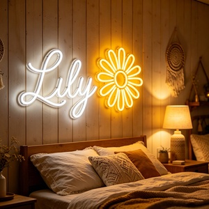 Insegna LED Personalizzata con Nome per Bambini, Luce d'Atmosfera Personalizzata, Insegna al Neon su Misura per Regalo di Compleanno, Decorazione da Parete per Camera da Letto - Product Image 6