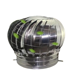 Ventilador de Techo de Acero Inoxidable con Flujo de Aire Natural para Refrigeración y Ventilación de Edificios - Product Image 5