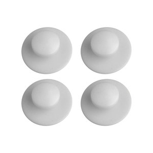 Baolian Oval Furniture Handle Abs Material Easy Installation Wardrobe Drawer <b>Door</b> Handle Modern Simple Design - Product Image 2