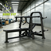 Machine de musculation plate SM ATL à charge par plaques pour l'entraînement des pectoraux, équipement de fitness pour la gym et les centres sportifs