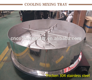 Khay trộn làm mát bằng thép không gỉ lớn dành cho máy rang cà phê và máy rang hạt/đậu/hạt giống/trà thảo mộc - Product Image 3