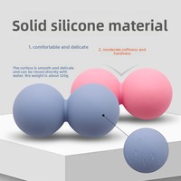 ZJFIT Ballon de massage en gel de silicone pour yoga et fascia, modèle arachide 63x128cm, unisexe, modèle été ZJ-L099