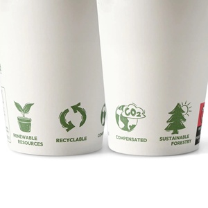 Vasos de Papel de Pared Simple de 6 oz, 80 mm de Diámetro, Color Kraft, Desechables, Ecológicos, para Bebidas - Product Image 4