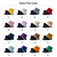 Chapeaux Bob Blancs Unis pour Enfants et Adultes, Protection Solaire Extérieure, Personnalisables par Impression par Sublimation ou Broderie