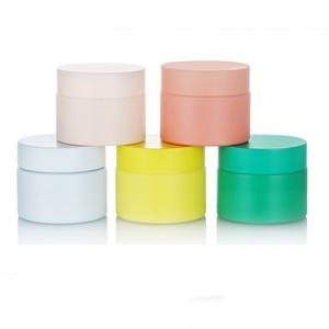 Tarro de cerámica rosa mate de 5g, 20ml, 30ml, 50ml, 60ml, 100ml, tarro de crema cosmética de porcelana blanca opaca con tapa - Product Image 1