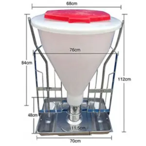 Equipo AXF-10 para granja de cerdo, alimentador automático de alimentación húmeda y seca, con temporizador