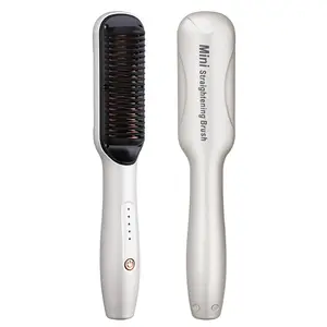 2 In 1 Hair Straightener Comb 360 Degree Swivel Power Cord For Hair Straightener Portable Flat Iron Hot Hair Straightener