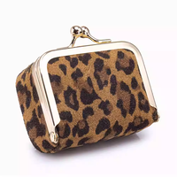 Nouveau sac à bijoux Hisera en cuir de vachette imprimé léopard, mini sac pour bagues, colliers, boucles d'oreilles, accessoires de nez, avec fermeture à boucle