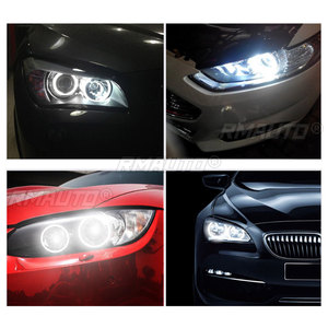 2x 120W H8 LED Angel Eyes Feux antibrouillard Anneau Halo Phare Canbus pour BMW E60 E61 E63 X5 E70 X6 E71 E90 E91 E92 E93 M3 E89 E82 E87 - Product Image 2