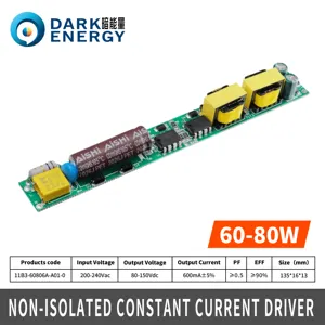 High Quality 2-Year T5 Tube Lighting Dark Energy Drivers 18w Led Driver