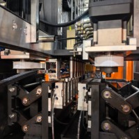 Máquina Automática de Alta Velocidad para Fabricación de Botellas, 4 Cavidades, Paso Ajustable