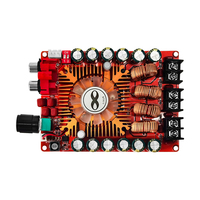 TDA7498E Carte d'amplificateur de puissance numérique numérique 160W * 2 Stereo 2.0 Module d'amplificateur de puissance HIFI haute puissance à deux canaux prend en charge BTL
