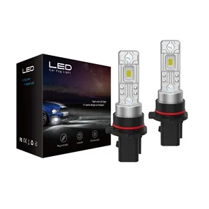 Luz de neblina LED P13 PS19W PSX24 PSX26 H16 (EU) 5202 12V 60W Canbus 4000LM Luz LED DRL H1 H3 H7 H27 880 881 Bombilha faro LED