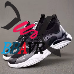 Zapatillas Deportivas Transpirables para Hombre, Estilo Caminata, con Parte Superior de Malla de PU y Suela de Goma, Disponibles en Stock - Product Image 4