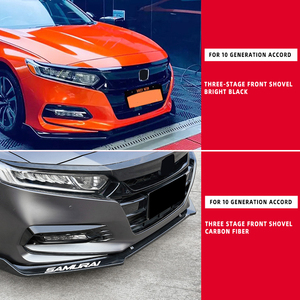 <span class=keywords><strong>Precio</strong></span> de Fábrica, 3 Piezas, Alerón Delantero Negro Brillante para Automóvil <span class=keywords><strong>HONDA</strong></span> <span class=keywords><strong>Accord</strong></span> 2018-2020, Alerón para Parachoques Delantero - Product Image 6