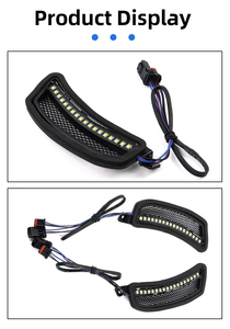 ไฟ LED สำหรับมอเตอร์ไซค์  ไฟหน้าแบบมีช่องระบายอากาศ  สำหรับ Harley Softail Low Rider ST Retrofit - Product Image 4