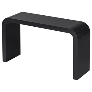 <span class=keywords><strong>Table</strong></span> <span class=keywords><strong>console</strong></span> moderne en bois en forme de U pour la salle à manger Hall d'entrée Salon Entrée Foyer - Product Image 4