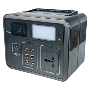 Trạm điện năng lượng mặt trời di động 300W sóng sin thuần túy, pin LiFePO4, bộ điều khiển MPPT, đèn pin, dùng cho ô tô và tấm pin mặt trời - Product Image 3