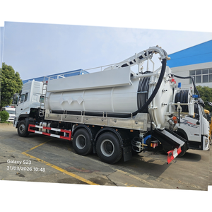 HOWO 8~10 Cbm Septik Tank Vacuum Suction Sewage Tanker Truck for Africa Cesspit Emptier - Product Image 2