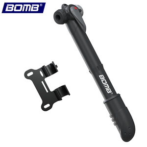 Mini bomba de mano portátil para bicicleta, bomba de aire manual de bicicleta de aluminio, bomba de neumático de bicicleta portátil - Product Image 1