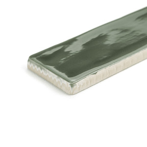 Piastrella Creta-25 Moss 5x25 cm, spessore 9 mm, finitura lucida, bordi irregolari - Product Image 3