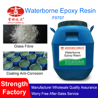 Kit de Resina Epoxi Líquida F0707 al por Mayor, Completo, de Dos Componentes, Cristalino, para Fibra de Vidrio, Fibra de Carbono, Carpintería y Embalaje
